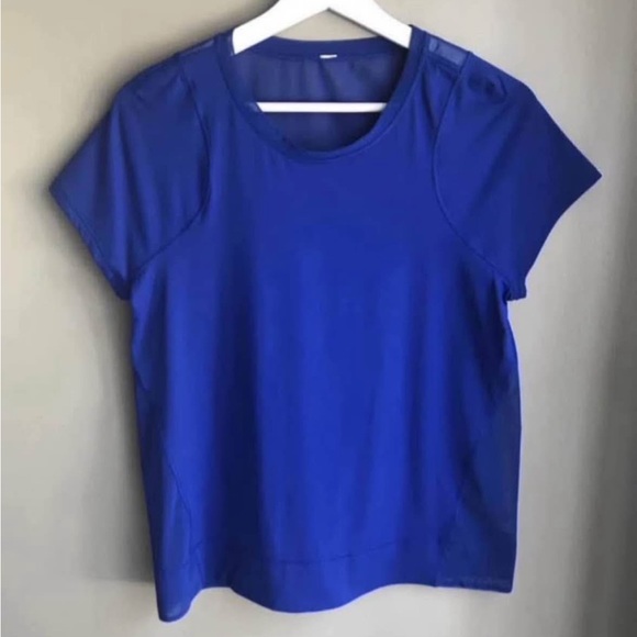 Lululemon Mind Over Miles Short Sleeve Top - Size 4 - Picture 2 of 7